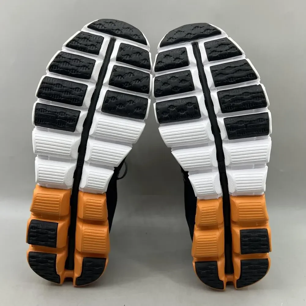 On Cloudflow 3.0 Running Shoes Men Size 10.5 Gray Orange Mesh Comfort Sneakers